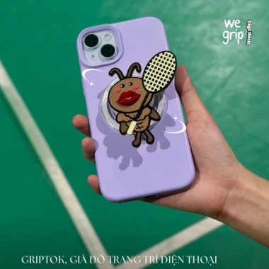 Cầu Lông - Giá đỡ điện thoại Griptok Popsocket nam châm từ tính - Cường lực, kèm quà, 108.000đ 9
