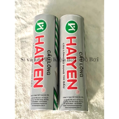 Cầu Lông Hải Yến Bạc Chất Lượng Cao 12 Trái Ống - Giá Ưu Đãi 152.000 VND