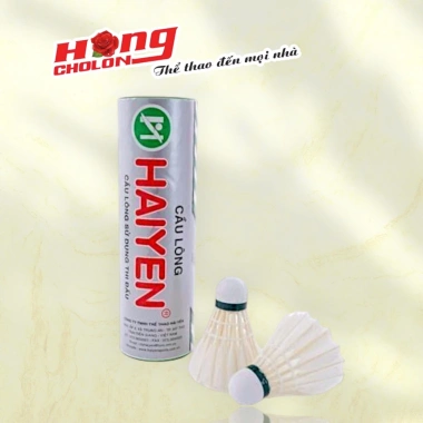 Cầu lông Hải Yến bạc ngắn HY24C Ống/6 - giá sỉ 165k, giảm còn 132k - chính hãng 2