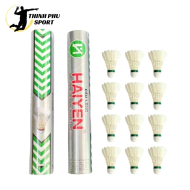 Cầu lông hải yến bạc ống 12 trái - Giá ưu đãi 250.000, chính hãng dùng cho thi đấu và tập luyện