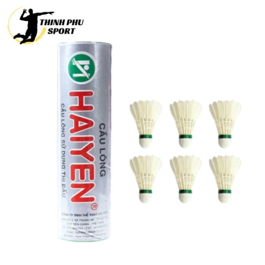 Cầu lông hải yến bạc ống 12 trái - Giá ưu đãi 250.000, chính hãng dùng cho thi đấu và tập luyện