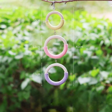 Cầu treo thang tròn cho Vẹt, Chim cảnh, Sóc bay Úc - Giá ưu đãi 110k 5