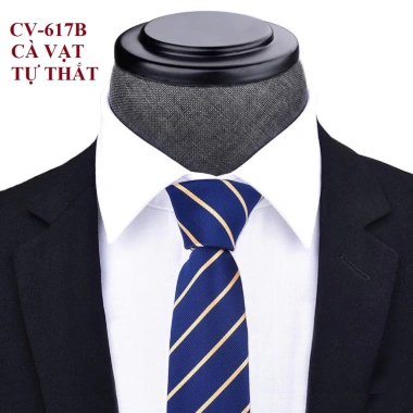 Cavat nam 6cm màu xanh Hàn Quốc - Cravat chú rể chụp ảnh, giá chỉ 89.900đ 8