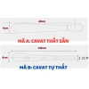 Cavat Nam bản nhỏ 6cm màu Cravat cho chú rể, tiệc, chụp hình, chỉ 81.900đ 4