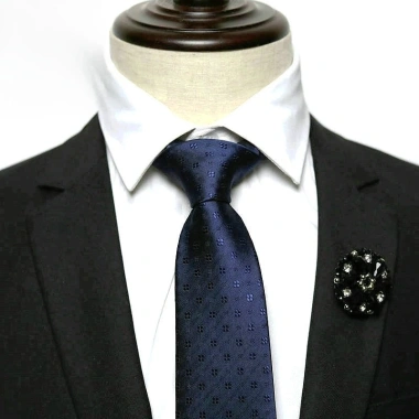 Cavat nam bản to 8cm - Cà vạt công sở lịch sự, cravat trung niên cao cấp, giá chỉ 65.000₫ 3