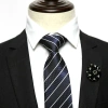 Cavat nam bản to 8cm - Cà vạt công sở lịch sự, cravat trung niên cao cấp, giá chỉ 65.000₫ 6