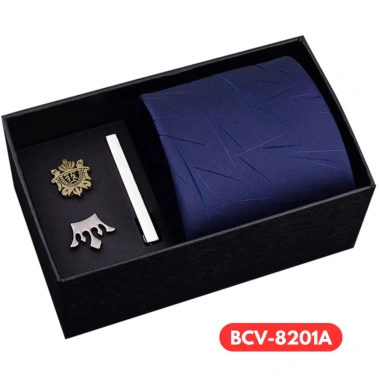 Cavat Nam Bản To 8cm - Set Cravat, Khăn Cài Vest, Kẹp Cà Vạt, Khuy Măng, Đóng Hộp 169.900₫
