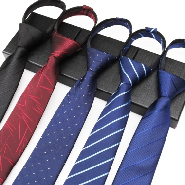 Cavat Nam bản to 8cm thắt sẵn khóa kéo - Cà vạt cao cấp công sở, đa mẫu, giá 84.900₫