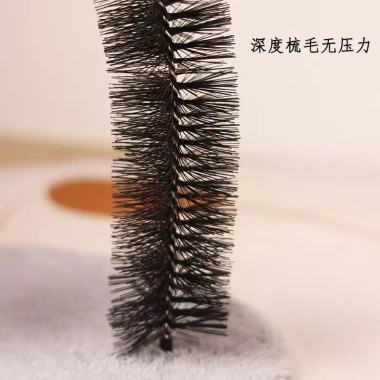 Cây cào mèo cong tự chơi vải nhung bền chắc không rụng lông dạng tròn oval cho mèo trong nhà giá 307.563 VND 5