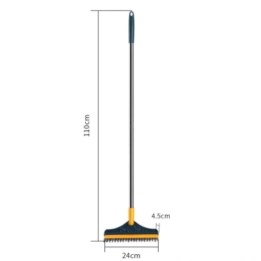 Cây chà nhà vệ sinh 2 đầu, dụng cụ vệ sinh tắm, chà sàn, quét nước, giá chỉ 49.000₫