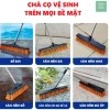 Cây chà sàn 130cm tay cầm inox – chà cọ 40‑60cm, vệ sinh sân vườn, sàn gỗ, giảm 20% – 80k
