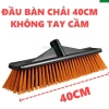 Cây chà sàn 130cm tay cầm inox – chà cọ 40‑60cm, vệ sinh sân vườn, sàn gỗ, giảm 20% – 80k 10