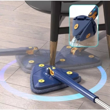 Cây chổi lau nhà đa năng hình tam giác tự vắt, xoay 360 độ - Giá chỉ 109.000₫ Cây chổi lau nhà đa năng hình tam giác tự vắt, xoay 360 độ - Giá chỉ 109.000₫