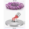 Cây chổi lau nhà xoay 360 độ 3.6.0 độ inox, gồm 1 thân, đầu bông, đầu xoay – Giá 195.000₫ 4
