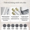 Cây Cọ Bồn Cầu Nhà Vệ Sinh 3 Trong 1 với Cốc Đựng & Dán Tường Giá Ưu Đãi 5
