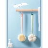 Cây Cọ Bông Tắm Chà Lưng + Bàn Chải - Giá 35k Free Ship, Tẩy Độ Nhờn, Thư Giãn