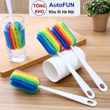 Cây Cọ Rửa Đa Năng 7 Màu - Rửa Cốc, Bình, Hũ Nhỏ Nhanh Gọn, Dùng Nhà Bếp & Quán Ăn, 11.200đ