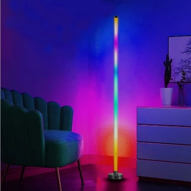Cây đèn LED RGB 120cm nháy theo nhạc, điều khiển APP - Trang trí PC, TV, phòng