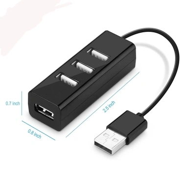 Cây Đèn LED RGB 33cm Trang Trí PC, Ô Tô & Phòng - Remote, Nhiều Nháy, Giá 28k