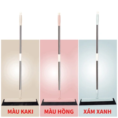 Cây gạt nước sàn nhà tắm 88cm sốp mút, tay cầm inox, móc treo tường, giá 50.000đ
