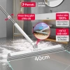 Cây gạt nước sàn Parroti Flat FT01 - Đầu silicon xoay 180 do, cán inox, giảm chiều dài, 149.000 VND