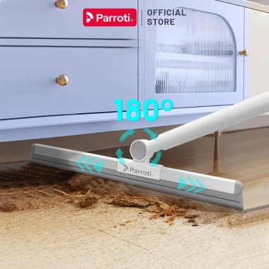 Cây gạt nước sàn Parroti Flat FT01 - Đầu silicon xoay 180 do, cán inox, giảm chiều dài, 149.000 VND 3