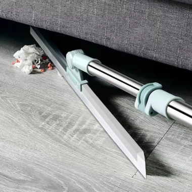 Cây gạt nước sàn xoay 360 độ inox 35/55cm, tay cầm tiện lợi, giá chỉ 79.000₫