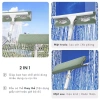 Cây gậy lau kính xoay 360 độ dài 2 mặt, dụng cụ đa năng 2 chức năng kèm gạt kính, giá chỉ 165.000đ 3