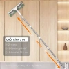 Cây gậy lau kính xoay 360 độ dài 2 mặt, dụng cụ đa năng 2 chức năng kèm gạt kính, giá chỉ 165.000đ 10