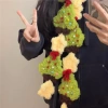 Cây Giáng Sinh Khăn Handmade Tự Làm Len Dệt Mùa Đông, Khăn Lụa Nữ Quà Tặng Sáng Tạo 188k 2