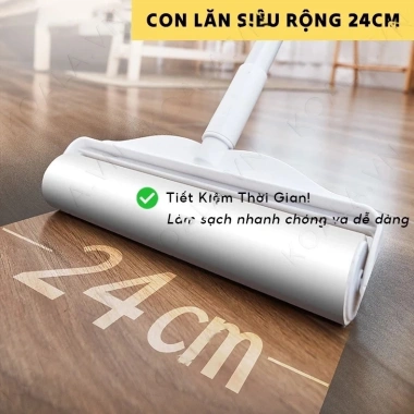 Cây Lăn Bụi Đa Năng 24cm Cán Dài - Siêu Nhẹ Dễ Dùng Giá Chỉ 170.000 VND 5 Cây Lăn Bụi Đa Năng 24cm Cán Dài - Siêu Nhẹ Dễ Dùng Giá Chỉ 170.000 VND 5