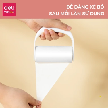 Cây Lăn Bụi Deli 10cm Quần Áo và Sofa - Thay Lõi Loại Lông Chó Mèo, 61.000 VND 4 Cây Lăn Bụi Deli 10cm Quần Áo và Sofa - Thay Lõi Loại Lông Chó Mèo, 61.000 VND 4