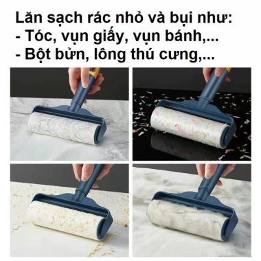 Cây Lăn Bụi Quần Áo 16cm Đa Năng Mini Cầm Tay Rosslyn DC03 - Sạch Quần Áo, Chăn Giường, Sofa, Loại Lông Chó Mèo 5 Cây Lăn Bụi Quần Áo 16cm Đa Năng Mini Cầm Tay Rosslyn DC03 - Sạch Quần Áo, Chăn Giường, Sofa, Loại Lông Chó Mèo 5