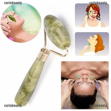 Cây lăn đá ngọc massage mặt, cơ thể tiện dụng - Giá 15.000₫ giảm từ 18.000₫