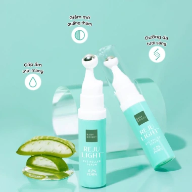Cây Lăn Mắt Baby Bright Rejulight Dưỡng Trắng Mờ Thâm Serum 7ml Giá 139k