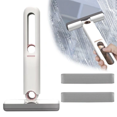 Cây Lau Bàn Bếp Mini 25cm Tự Vắt Thông Minh - Bọt Biển Siêu Thấm, Đa Năng, Gập Gọn, Giá Ưu Đãi 19.500₫