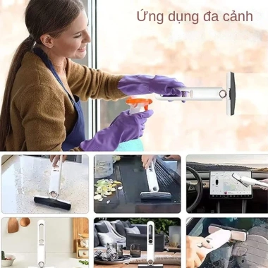 Cây Lau Bàn Bếp Mini 25cm Tự Vắt Thông Minh - Bọt Biển Siêu Thấm, Đa Năng, Gập Gọn, Giá Ưu Đãi 19.500₫