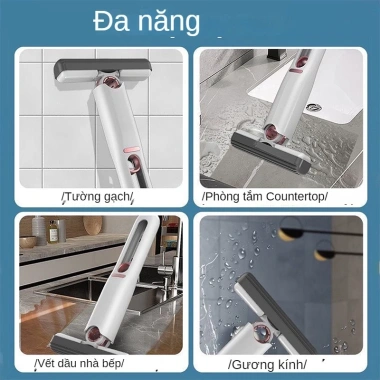 Cây Lau Bàn Bếp Mini 25cm Tự Vắt Thông Minh - Bọt Biển Siêu Thấm, Đa Năng, Gập Gọn, Giá Ưu Đãi 19.500₫