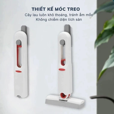 Cây Lau Bàn Bếp Mini 25cm Tự Vắt Thông Minh Bọt Biển Siêu Thấm Gập Gọn 9.500₫