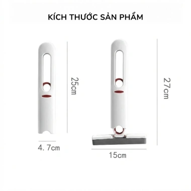 Cây lau bàn bếp mini tự vắt thông minh, bọt biển đa năng, thấm hút sạch vết bẩn - 32.000đ