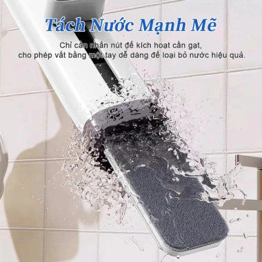 Cây lau bàn bếp tự vắt 2 miếng, gạt nước mini - Giao trong 24h, chỉ 139.000 VND