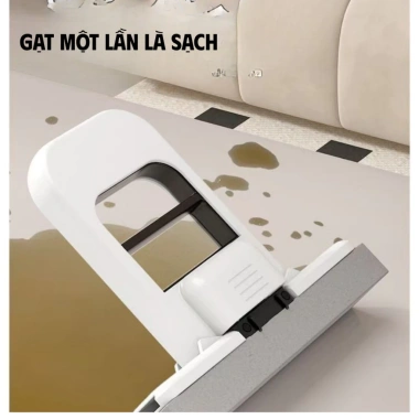 Cây lau bếp mini thông minh tự vắt, bọt biển siêu thấm, cán vuông - 20.999₫