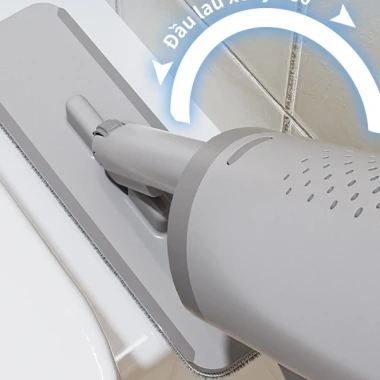Cây lau bếp tự vắt mini xoay 360 - Lau kính, lau nhà tiện lợi, giá chỉ 129.000đ