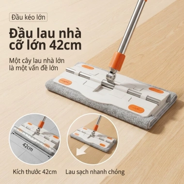 Cây lau bụi tĩnh điện đa năng, thay vải lau, giá 360.000 - sạch nhanh, tiện lợi cho gia đình 6 Cây lau bụi tĩnh điện đa năng, thay vải lau, giá 360.000 - sạch nhanh, tiện lợi cho gia đình 6