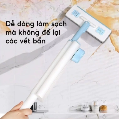 Cây Lau Đa Năng Mini Tự Vắt Xoay 360 Giải Pháp Bếp Tiện Lợi 2.024