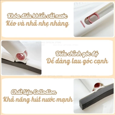 Cây lau kính mini cầm tay mút bọt biển tự vắt, gấp gọn, tiện lợi cho cửa kính, bếp, ô tô, giá chỉ 39.900 VND