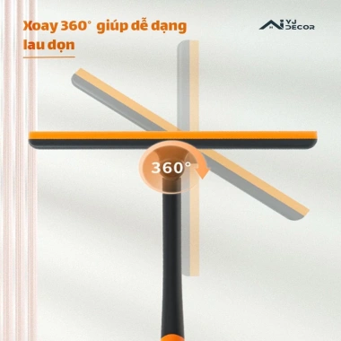 Cây Lau Kính Thông Minh 3 in 1 Đa Năng - Gạt Nước Silicone Xoay 360°, Chống Trượt, Nhỏ Gọn Tiện Lợi 7 Cây Lau Kính Thông Minh 3 in 1 Đa Năng - Gạt Nước Silicone Xoay 360°, Chống Trượt, Nhỏ Gọn Tiện Lợi 7