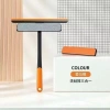 Cây Lau Kính Thông Minh 3 in 1 Đa Năng - Gạt Nước Silicone Xoay 360°, Chống Trượt, Nhỏ Gọn Tiện Lợi 9