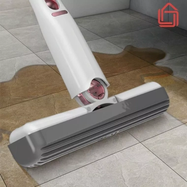 Cây Lau Kính Tự Vắt Mini Gấp Gọn - Mút Bọt Biển, Dụng Cụ Vệ Sinh Bàn, 39.000đ