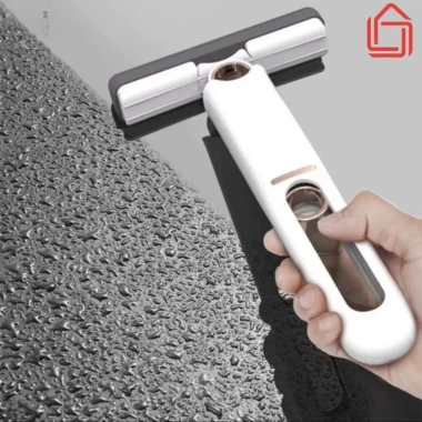 Cây Lau Kính Tự Vắt Mini Gấp Gọn - Mút Bọt Biển, Dụng Cụ Vệ Sinh Bàn, 39.000đ
